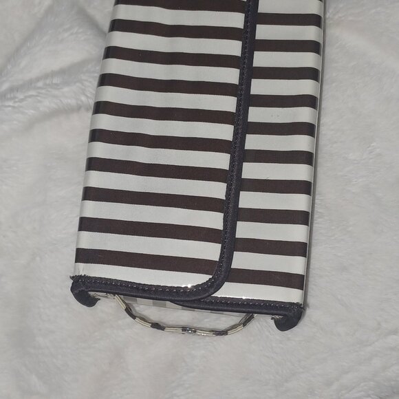 rare HB 1895 Henri Bendel Rectangle Cosmetics bag Make up - Picture 9 of 10